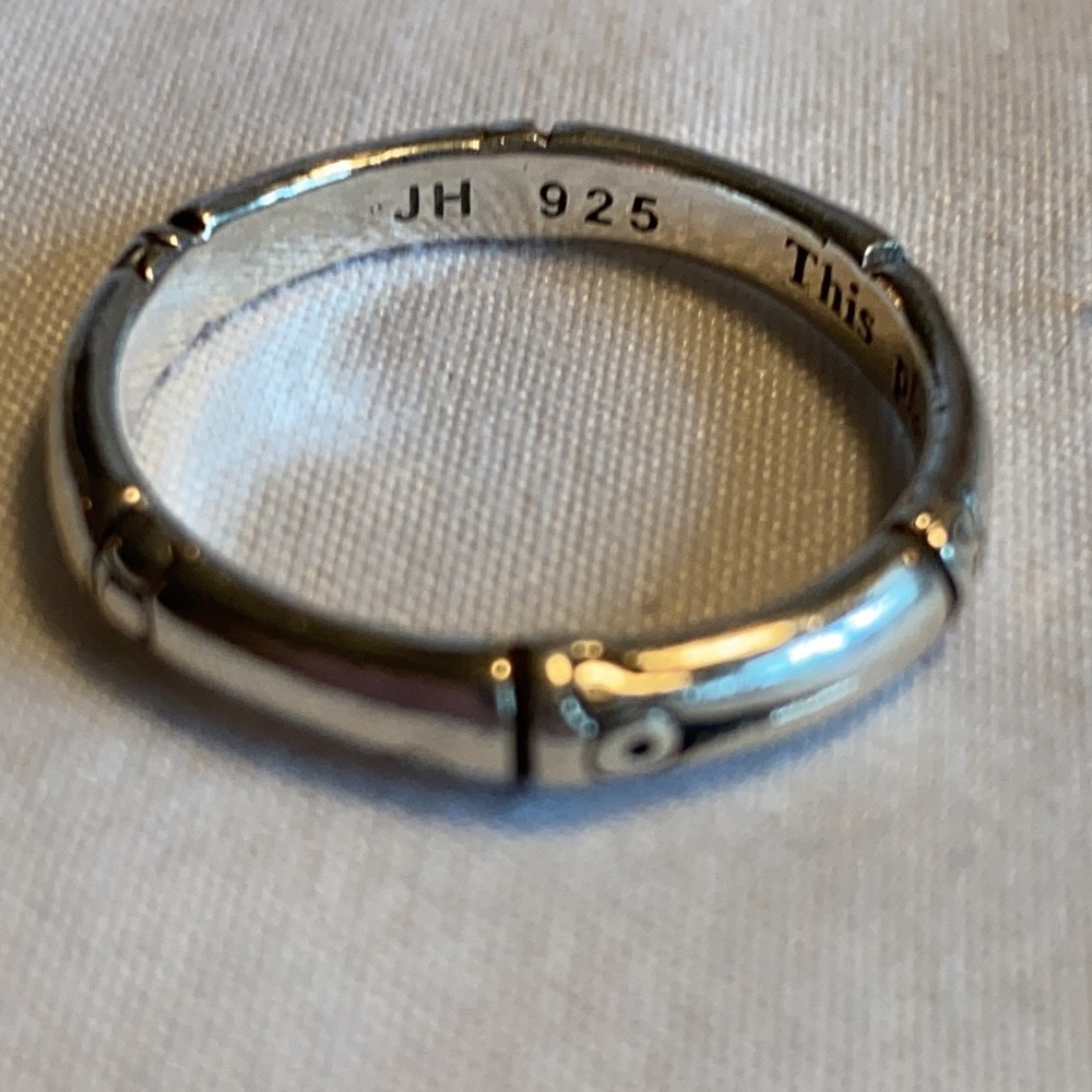 John Hardy Silver Band Ring - Picture 3 of 4